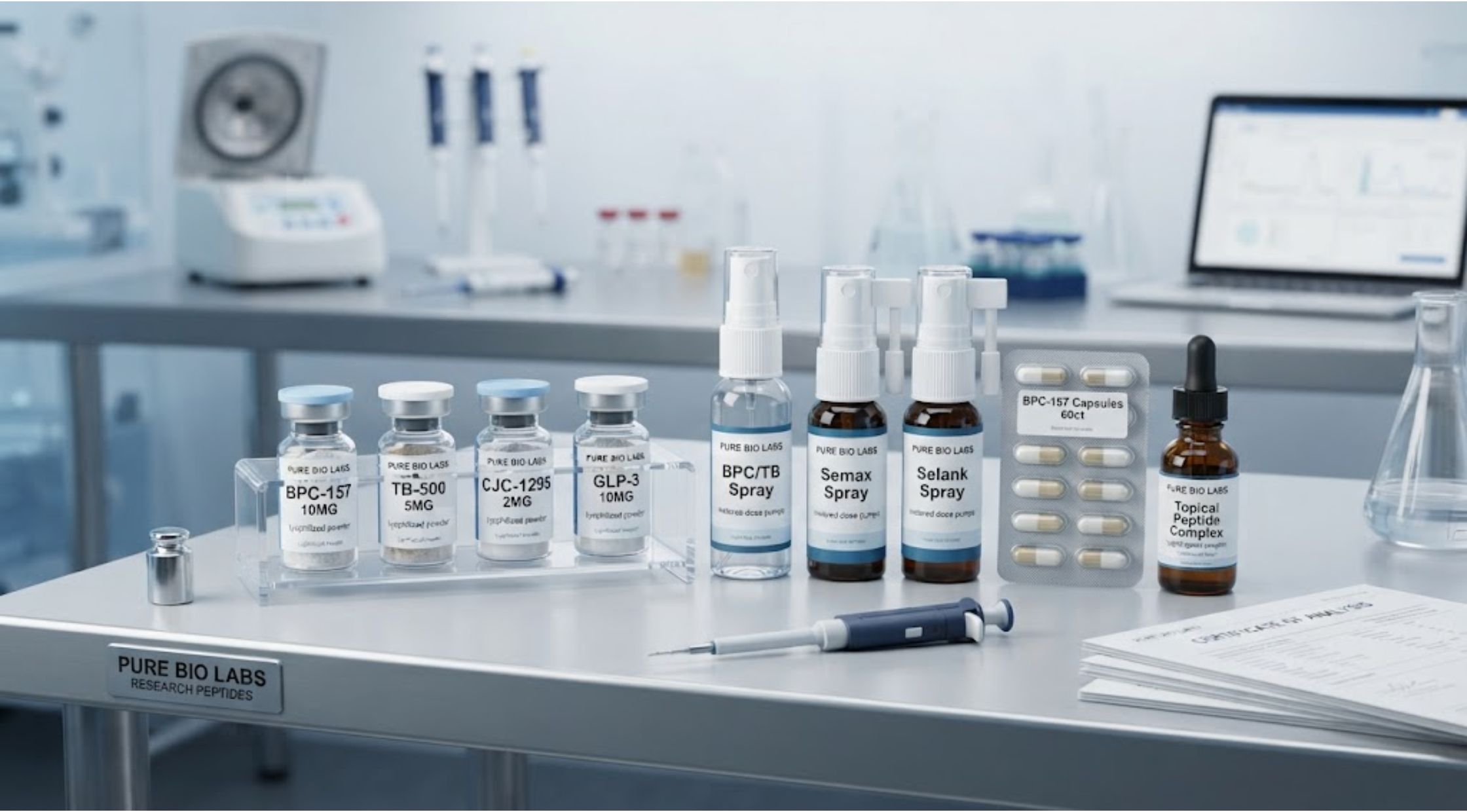Pure Bio Labs Review Research Peptides, Formats & Testing Standards